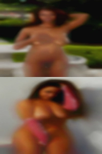 Just a red pussy head drifting through.